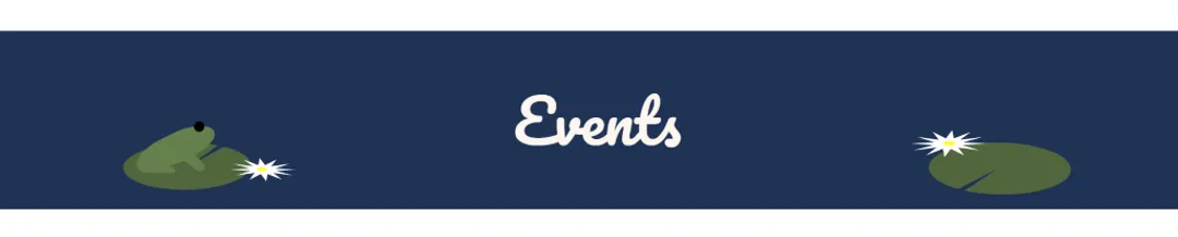 A banner from the wedding website.